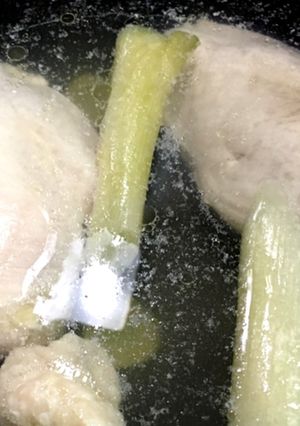 鶏胸肉 簡単 柔らか茹で方＋スープ-レシピのメイン写真