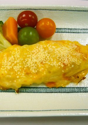 鮭のポテトサラダ焼き-レシピのメイン写真