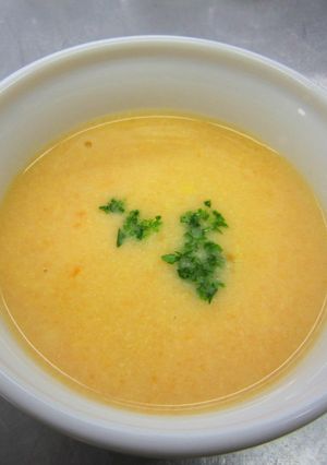 大豆とにんじんのスープ-レシピのメイン写真