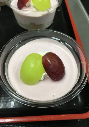 ぶどうのクリームチーズケーキ-レシピのメイン写真