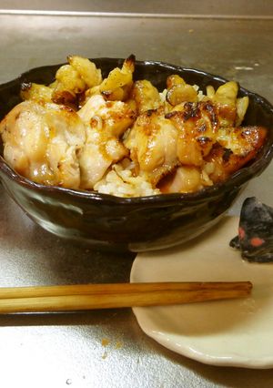 最速の信州上田の美味だれの焼き鳥丼-レシピのメイン写真
