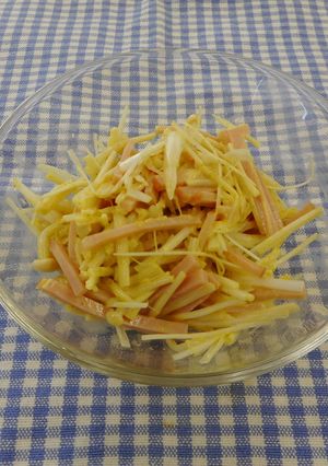 長ねぎのカレー風味サラダ-レシピのメイン写真