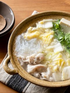 豚バラ鍋を簡単に味変!白菜の乳酸発酵鍋-レシピのメイン写真