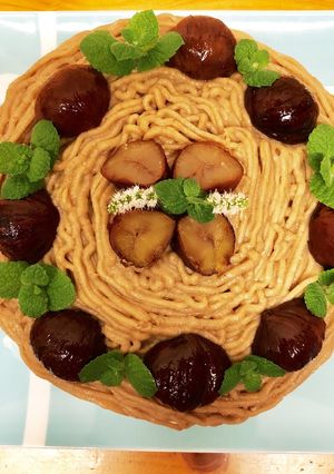モンブラン♪バースデーケーキ-レシピのメイン写真