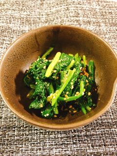 ほうれん草のごま和え-レシピのメイン写真