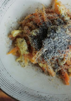 味付けはすし酢だけ！にんじんの炒め煮-レシピのメイン写真