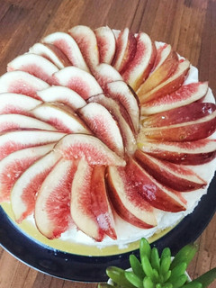 いちじくのレアチーズケーキ✨✨✨✨-レシピのメイン写真