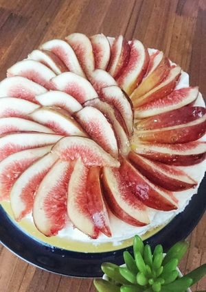 いちじくのレアチーズケーキ✨✨✨✨-レシピのメイン写真