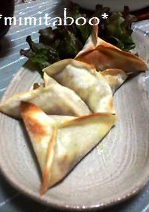 餃子の皮＆カレーde余り物には福来る☆-レシピのメイン写真