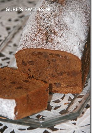 カフェモカパウンドケーキ-レシピのメイン写真