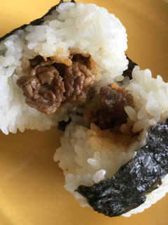 男子高生弁当☆牛肉のしぐれ煮おにぎり♫-レシピのメイン写真