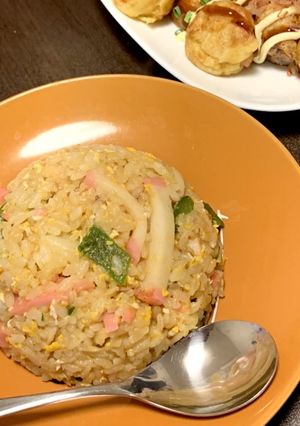 かまぼこ炒飯-レシピのメイン写真