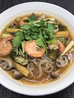 糖質☆乾燥こんにゃくパスタでトムヤムクン-レシピのメイン写真
