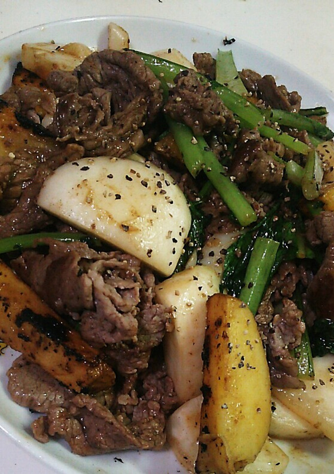 牛肉と蕪とじゃがいものオイスター焼き-レシピのメイン写真