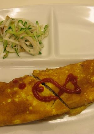 子どもに人気！簡単オムレツ♬-レシピのメイン写真