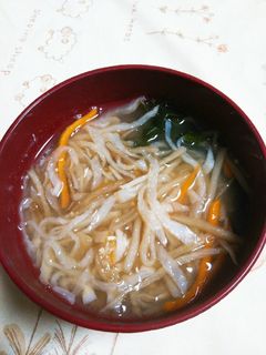 切り干し大根の味噌汁-レシピのメイン写真