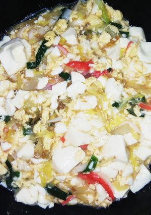 東南アジア風あんかけ豆腐-レシピのメイン写真