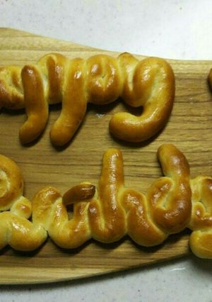 パンで！ハッピーバースデー！-レシピのメイン写真