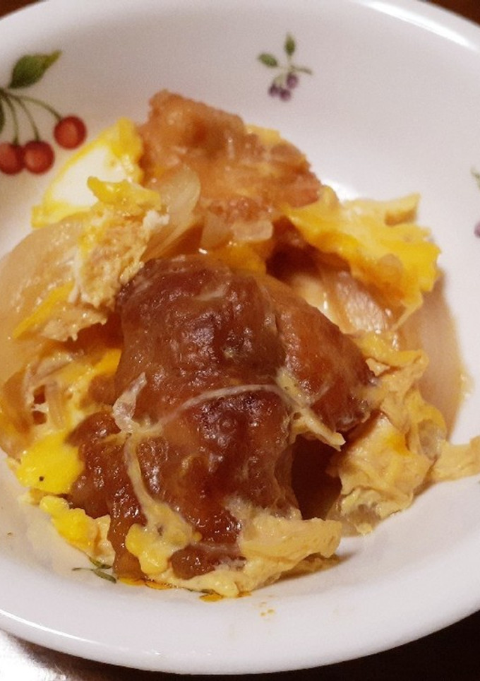 唐揚げ玉丼-レシピのメイン写真