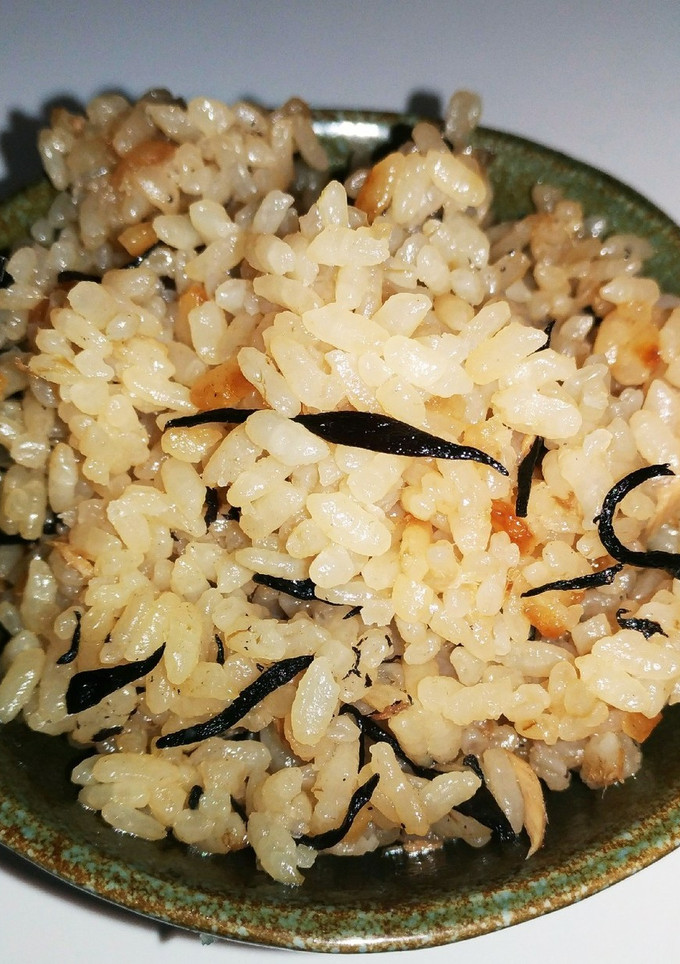 ひじきとツナの炊き込みご飯-レシピのメイン写真