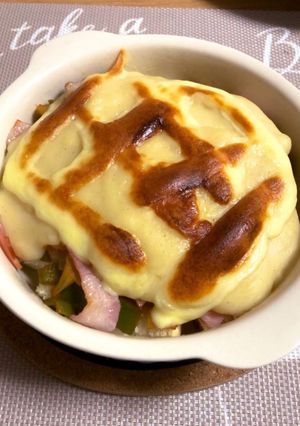 余った食パンで出来る！簡単パングラタン！-レシピのメイン写真