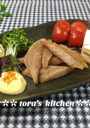 ビックリ仰天☘️くさやに合う意外な組合せ-レシピのメイン写真