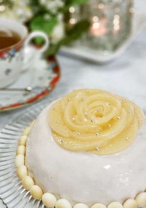 1歳の誕生日＊フルーツヨーグルトケーキ-レシピのメイン写真