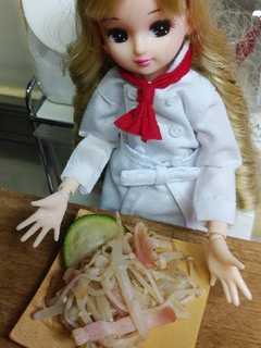 リカちゃん♡ベーコンえのきもやし蒸し-レシピのメイン写真
