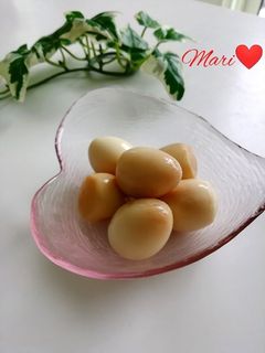 うずらの卵☆麺つゆ漬け-レシピのメイン写真