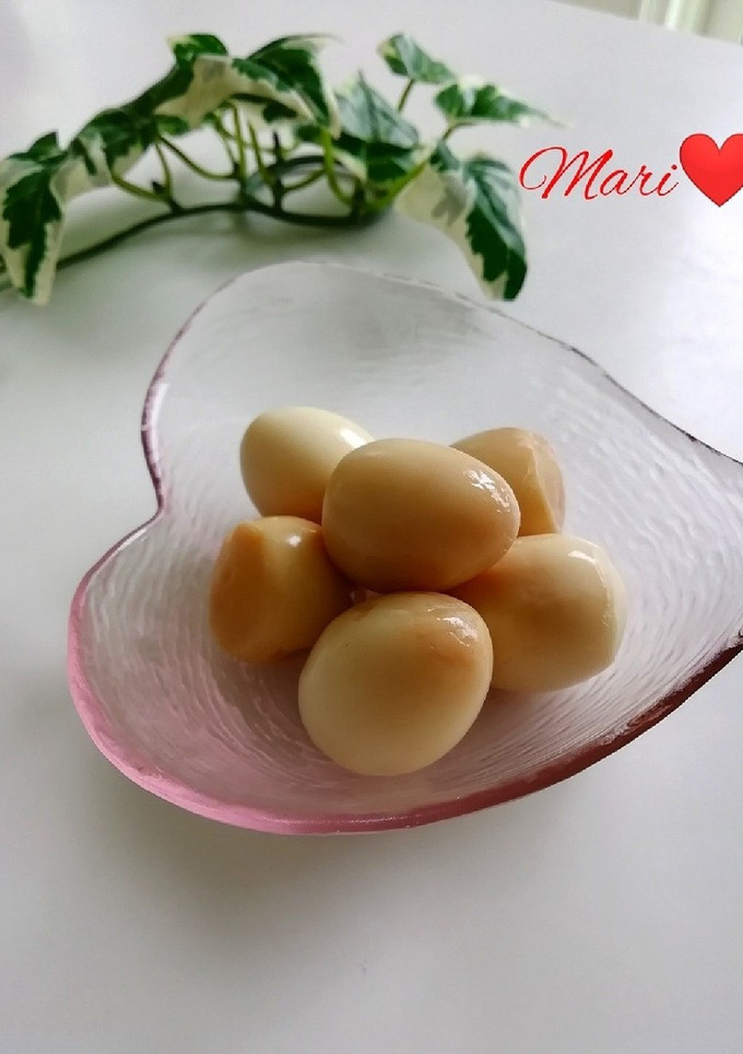 うずらの卵☆麺つゆ漬け-レシピのメイン写真