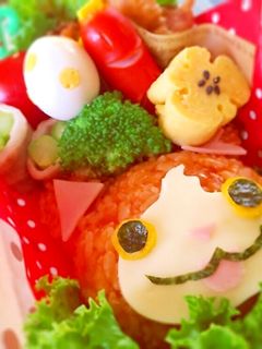 キャラ弁 ジバニャン-レシピのメイン写真