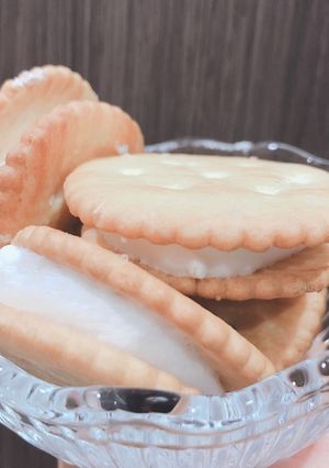 マシュマロとクラッカーのふわさくサンド-レシピのメイン写真