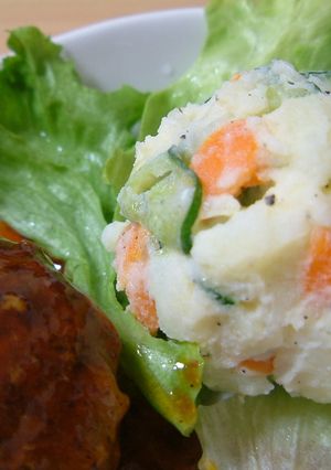 レンジで簡単ポテトサラダ-レシピのメイン写真