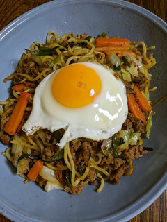 歯ごたえが大事!鶏ガラ焼きそば-レシピのメイン写真