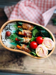 毎日お弁当♪クルクル巻き弁当-レシピのメイン写真