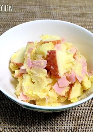 【りんごとさつまいものポテトサラダ♪】-レシピのメイン写真