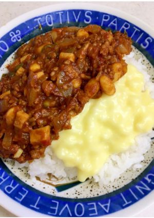 大豆のキーマカレー♡ダイエットにも!-レシピのメイン写真