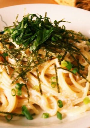 たらこのクリームパスタ-レシピのメイン写真