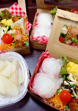 花鳥園行くよ弁当♪-レシピのメイン写真