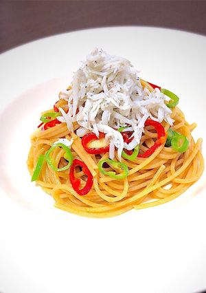 生唐辛子とシラスのパスタ-レシピのメイン写真