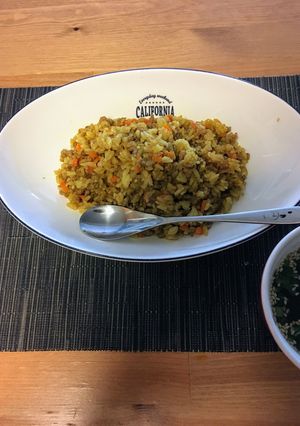 パラパラドライカレー-レシピのメイン写真