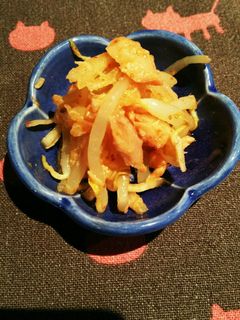焼き鮭リメイク キムチ-レシピのメイン写真
