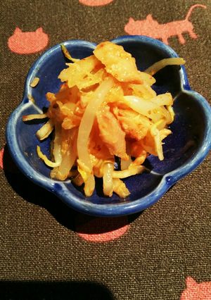 焼き鮭リメイク　キムチ-レシピのメイン写真