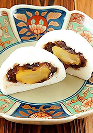 栗入り♪薯蕷饅頭（じょうよまんじゅう）-レシピのメイン写真