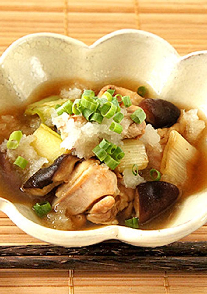 鶏肉と椎茸のみぞれ煮-レシピのメイン写真