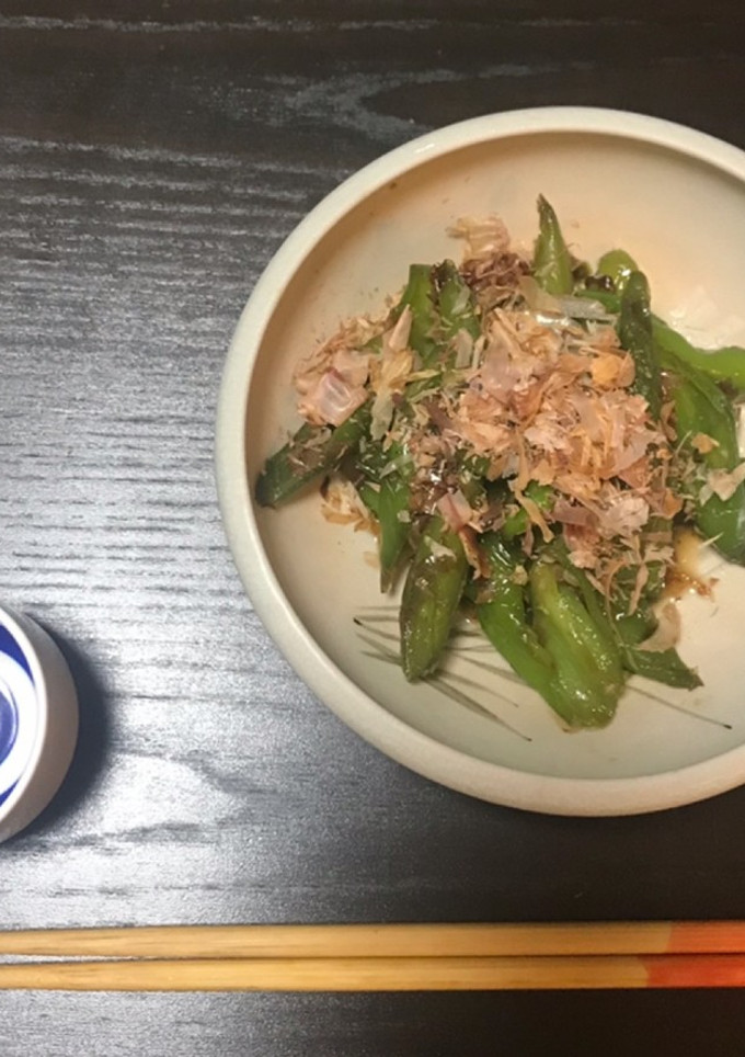 簡単！万願寺とうがらしの炒め煮-レシピのメイン写真