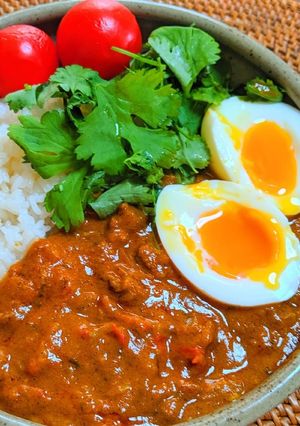 パクチーカレー-レシピのメイン写真