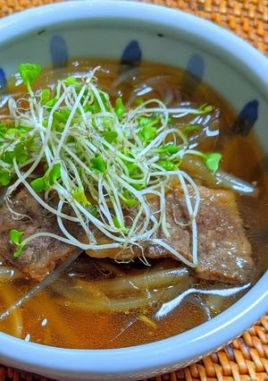 牛肉と春雨のスープ-レシピのメイン写真
