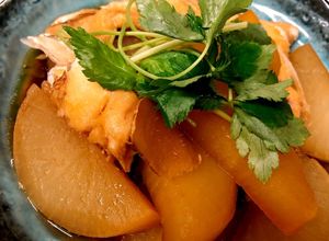 圧力鍋で簡単８分はまちあら煮 大根-レシピのメイン写真