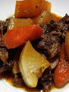 牛肉と大根の煮物-レシピのメイン写真